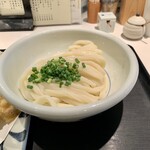 谷や - 醤油うどん（冷）