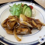 津山旬菜レストラン 城見亭 - 豚肉の生姜焼き