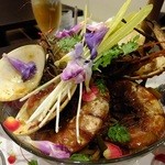 Maison4125 - コーンスプラウト(一番上の黄緑の細いの)最初は苦いけど、噛み続けると甘みが増すサトウキビのように～２本一度に食べるとさらによく分かる！珍しい！