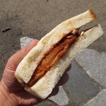 ハムカツサンド￥１７０の１個