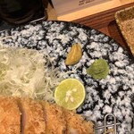 とんかつ けい太 - ワサビ多め