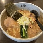 麺処 田ぶし - 東京醤油とんこつラーメン850円