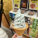 福山サービスエリア（上り線）スナックコーナー - チョコミント 400円