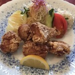 ステーキ 石かわ - おまかせランチ：唐揚げ