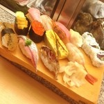 大名握り、2,100円也。