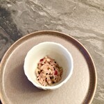 スープとカレー ボンジョルネ - ●リゾット
      4種の大根と山葵のリゾット