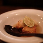 交番通り 四十 - 蓮根のはさみ揚げ