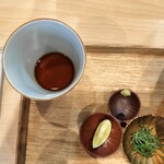 飯田商店 - 冷たい方の汁