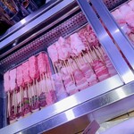 博多串焼き いっぽん - 出番待ちの串焼きたち