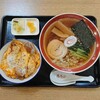 Soba Dokoro Shinobu - ラーメンセット（ミニカツ丼）1,100円