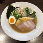 らーめん 鞍 - 鯛白湯そば