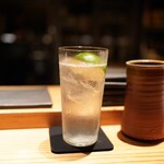 とり茶太郎 - 酢橘サワー