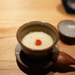 とり茶太郎 - ゴルゴンゾーラと鰹出汁の茶碗蒸し