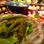 大和伝統野菜の前菜籠盛り