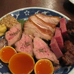 里葉亭 - 燻製盛り合わせ