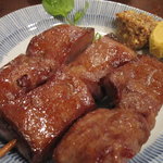 里葉亭 - 牛タン　芯の部分が使われてます