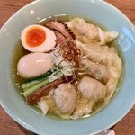 Mensoubou Reo - 特製海老塩雲呑麺