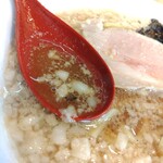 背脂中華そば くろ澤 - 美味しい背脂