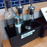 背脂中華そば くろ澤 - 卓上調味料