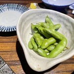 焼きとり おでん さかじ - 自家製茶豆