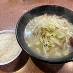 ラーメン王 - タンメンとライス