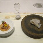 レミニセンス - フォアグラ、地魚。