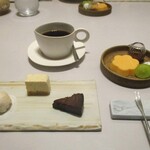 レミニセンス - 終章 ～追憶～ ：チーズケーキ、ガトーショコラ、雪見大福、プッチンプリン と ホットコーヒー。