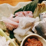 一品料理 ひとしな - いか・かます・めっき
      