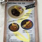 Southern Beach Curry&Cafe WAVE - メニュー１