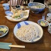 蕎麦物語 遊山 - 天ザル　天ぷらの具も美味しい