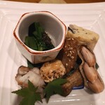 菜時季 大原 - 鮪、ツルナ、茹で落花生…