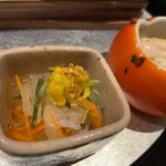 銀座 しのはら - おうちの中は紅白なます