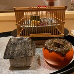 銀座 しのはら - 八寸 テーマは里山の風景