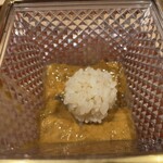 銀座 しのはら - ウニソースはご飯で〆