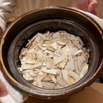 銀座 しのはら - 松茸ごはん