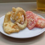 家庭料理 小川 - げそ天・しょうが天