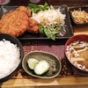 Gorira Shokudou - ハムカツと唐揚げ2個定食