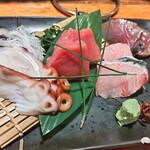 庵狐 - 刺盛ちょいと3種2人前1,800円