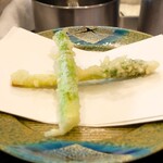 Kappou Tempura Santarou - アスパラ