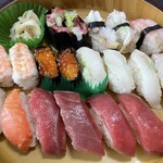 Sushi Ichidai - 『お好み生寿司(2人前)』税込1,200円