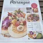 メレンゲ - メニュー