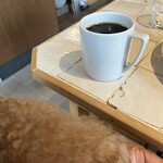 PARKER COFFEE STAND - セットの珈琲はハンドドリップじゃないけど、いれたてで美味♪