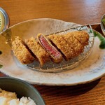 牛屋たなか - 料理写真:上モモのカツ