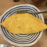 立呑み 晩杯屋 - 納豆オムレツ