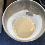 Blend kyoto - ミルクで抽出したコーヒーを試飲させてもらった。牛乳リッチでとても上品。