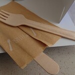 アボンドンス - フォークをつけてもらいました