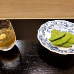 島津 - モズクと枝豆