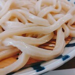 teuchiudommatsuna - 野菜鶏肉汁うどん(並)