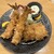 とんかつ玉藤 - 料理写真:海老2ヒレ2定食 ¥2140