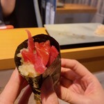 立喰い寿司 あきら - ふわふわなトロたく